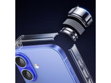 Hoch transparenter TPU Gummi Schutz Handy Hülle Clear Case klar mit verstärkten Schutzecken Bumper für das Apple iPhone 16 Plus Display und Gehäuse in transparent von Screenguard