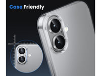 Kameraschutz Glas für Apple iPhone 16 Plus in silber von Screenguard