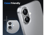 Kameraschutz Glas für Apple iPhone 16 Plus in silber von Screenguard