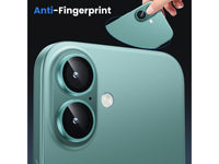 Kameraschutz Glas für Apple iPhone 16 Plus in teal von Screenguard