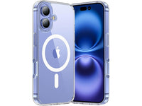 Das Magnetic MagSafe Clear Case von Screenguard schützt Ihr Apple iPhone 16 Plus effektiv vor Schäden bei Sturz oder Stoss. Erhöhter Rahmen rund um das Display und Kamera gegen Kratzer und Dellen. Transparenter Schutz mit Magnetring. Zum Wireless Aufladen mit MagSafe kompatiblen Zubehör.