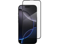 100% Fullscreen Curved Screen Protector Handy Display Schutz Glas für komplette Abdeckung des Apple iPhone 16 Pro Display in schwarz von Screenguard