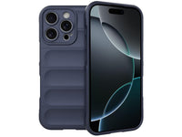 Screenguard CloudCase Handyhülle für Apple iPhone 16 Pro gegen Sturzschäden, Dellen, Kratzern. Mit Kameraschutz, erhöhtem Rahmen und Airbag Cushions für vollumfänglichen Schutz.