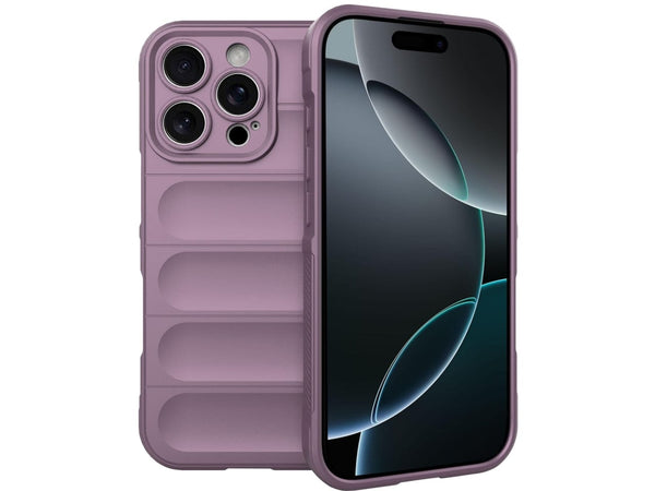 Screenguard CloudCase Handyhülle für Apple iPhone 16 Pro gegen Sturzschäden, Dellen, Kratzern. Mit Kameraschutz, erhöhtem Rahmen und Airbag Cushions für vollumfänglichen Schutz.