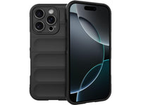 Screenguard CloudCase Handyhülle für Apple iPhone 16 Pro gegen Sturzschäden, Dellen, Kratzern. Mit Kameraschutz, erhöhtem Rahmen und Airbag Cushions für vollumfänglichen Schutz.