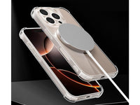 Hoch transparenter TPU Gummi Schutz Handy Hülle Clear Case klar mit verstärkten Schutzecken Bumper für das Apple iPhone 16 Pro Display und Gehäuse in transparent von Screenguard