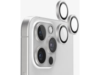 Kameraschutz Glas für Apple iPhone 16 Pro in silber von Screenguard
