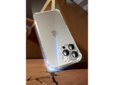 Hoch transparenter TPU Gummi Schutz Handy Hülle Clear Case klar mit verstärkten Schutzecken Bumper für das Apple iPhone 16 Pro Max Display und Gehäuse in transparent von Screenguard