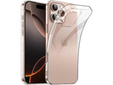 Gummi Hülle für Apple iPhone 16 Pro Max aus flexiblem Soft TPU, kristallklar und transparent von Screenguard