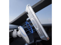 Das Magnetic MagSafe Clear Case von Screenguard schützt Ihr Apple iPhone 16e effektiv vor Schäden bei Sturz oder Stoss. Erhöhter Rahmen rund um das Display und Kamera gegen Kratzer und Dellen. Transparenter Schutz mit Magnetring. Zum Wireless Aufladen mit MagSafe kompatiblen Zubehör.