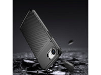 Moderne Design Hülle Cover für das Apple iPhone 16e mit Stripes zum Schutz von Kratzern, Dellen, Display aus TPU Gummi in schwarz von Screenguard