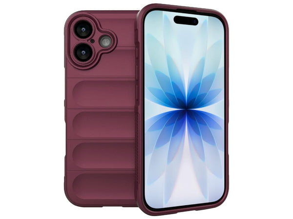 Screenguard CloudCase Handyhülle für Apple iPhone 17 gegen Sturzschäden, Dellen, Kratzern. Mit Kameraschutz, erhöhtem Rahmen und Airbag Cushions für vollumfänglichen Schutz.