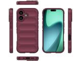 Screenguard CloudCase Handyhülle für Apple iPhone 17 gegen Sturzschäden, Dellen, Kratzern. Mit Kameraschutz, erhöhtem Rahmen und Airbag Cushions für vollumfänglichen Schutz.