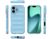 Screenguard CloudCase Handyhülle für Apple iPhone 17 gegen Sturzschäden, Dellen, Kratzern. Mit Kameraschutz, erhöhtem Rahmen und Airbag Cushions für vollumfänglichen Schutz.