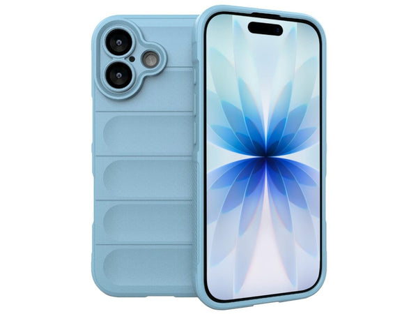 Screenguard CloudCase Handyhülle für Apple iPhone 17 gegen Sturzschäden, Dellen, Kratzern. Mit Kameraschutz, erhöhtem Rahmen und Airbag Cushions für vollumfänglichen Schutz.