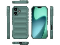 Screenguard CloudCase Handyhülle für Apple iPhone 17 gegen Sturzschäden, Dellen, Kratzern. Mit Kameraschutz, erhöhtem Rahmen und Airbag Cushions für vollumfänglichen Schutz.