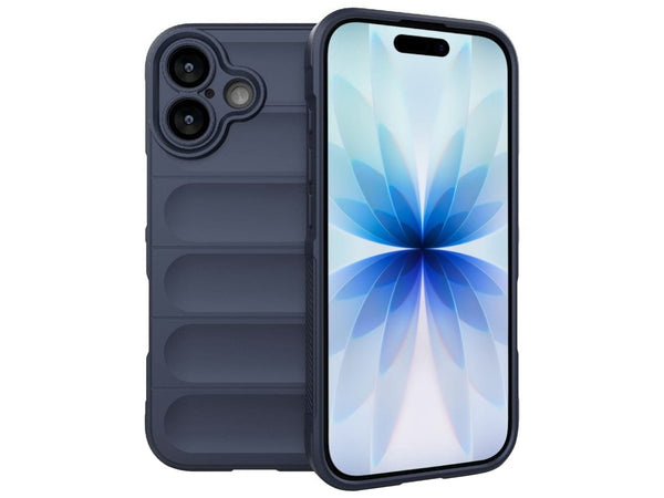 Screenguard CloudCase Handyhülle für Apple iPhone 17 gegen Sturzschäden, Dellen, Kratzern. Mit Kameraschutz, erhöhtem Rahmen und Airbag Cushions für vollumfänglichen Schutz.