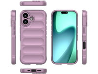 Screenguard CloudCase Handyhülle für Apple iPhone 17 gegen Sturzschäden, Dellen, Kratzern. Mit Kameraschutz, erhöhtem Rahmen und Airbag Cushions für vollumfänglichen Schutz.