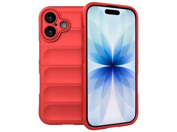 Screenguard CloudCase Handyhülle für Apple iPhone 17 gegen Sturzschäden, Dellen, Kratzern. Mit Kameraschutz, erhöhtem Rahmen und Airbag Cushions für vollumfänglichen Schutz.