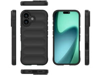 Screenguard CloudCase Handyhülle für Apple iPhone 17 gegen Sturzschäden, Dellen, Kratzern. Mit Kameraschutz, erhöhtem Rahmen und Airbag Cushions für vollumfänglichen Schutz.