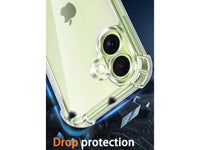 Hoch transparenter TPU Gummi Schutz Handy Hülle Clear Case klar mit verstärkten Schutzecken Bumper für das Apple iPhone 17 Display und Gehäuse in transparent von Screenguard