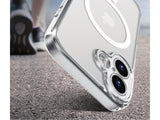 Das Magnetic MagSafe Clear Case von Screenguard schützt Ihr Apple iPhone 17 effektiv vor Schäden bei Sturz oder Stoss. Erhöhter Rahmen rund um das Display und Kamera gegen Kratzer und Dellen. Transparenter Schutz mit Magnetring. Zum Wireless Aufladen mit MagSafe kompatiblen Zubehör.