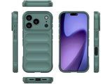Screenguard CloudCase Handyhülle für Apple iPhone 17 Pro gegen Sturzschäden, Dellen, Kratzern. Mit Kameraschutz, erhöhtem Rahmen und Airbag Cushions für vollumfänglichen Schutz.