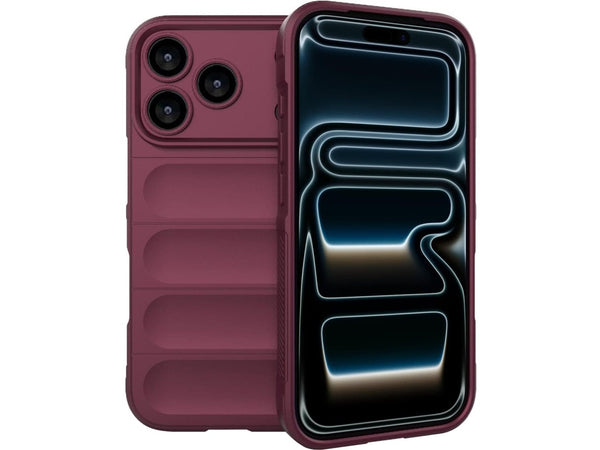 Screenguard CloudCase Handyhülle für Apple iPhone 17 Pro Max gegen Sturzschäden, Dellen, Kratzern. Mit Kameraschutz, erhöhtem Rahmen und Airbag Cushions für vollumfänglichen Schutz.