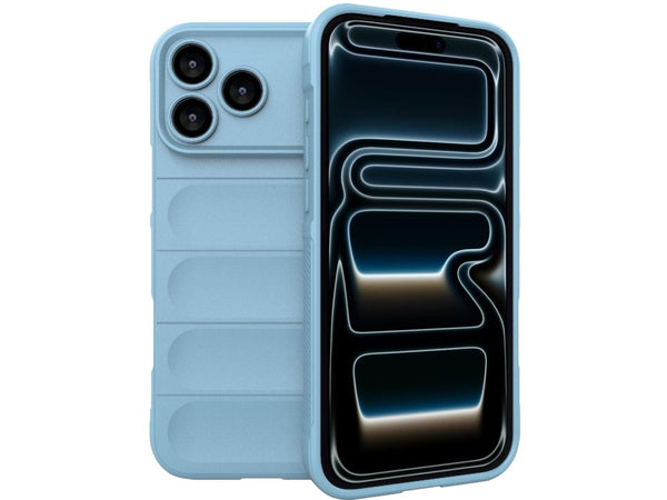 Screenguard CloudCase Handyhülle für Apple iPhone 17 Pro Max gegen Sturzschäden, Dellen, Kratzern. Mit Kameraschutz, erhöhtem Rahmen und Airbag Cushions für vollumfänglichen Schutz.
