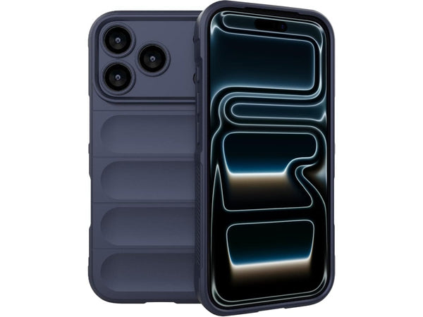 Screenguard CloudCase Handyhülle für Apple iPhone 17 Pro Max gegen Sturzschäden, Dellen, Kratzern. Mit Kameraschutz, erhöhtem Rahmen und Airbag Cushions für vollumfänglichen Schutz.