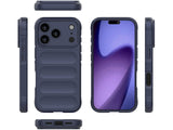 Screenguard CloudCase Handyhülle für Apple iPhone 17 Pro Max gegen Sturzschäden, Dellen, Kratzern. Mit Kameraschutz, erhöhtem Rahmen und Airbag Cushions für vollumfänglichen Schutz.