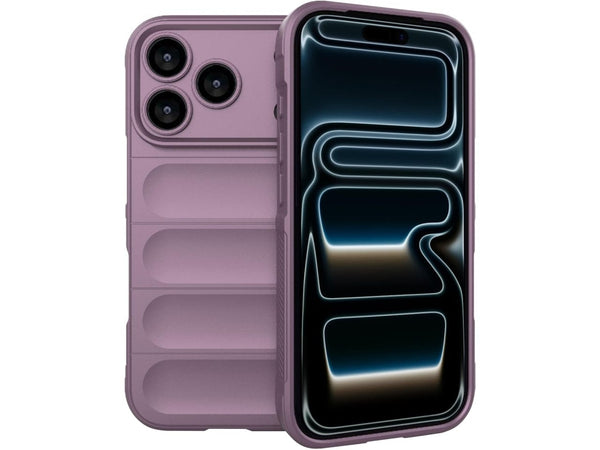 Screenguard CloudCase Handyhülle für Apple iPhone 17 Pro Max gegen Sturzschäden, Dellen, Kratzern. Mit Kameraschutz, erhöhtem Rahmen und Airbag Cushions für vollumfänglichen Schutz.