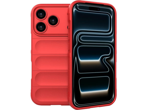 Screenguard CloudCase Handyhülle für Apple iPhone 17 Pro Max gegen Sturzschäden, Dellen, Kratzern. Mit Kameraschutz, erhöhtem Rahmen und Airbag Cushions für vollumfänglichen Schutz.