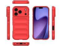 Screenguard CloudCase Handyhülle für Apple iPhone 17 Pro Max gegen Sturzschäden, Dellen, Kratzern. Mit Kameraschutz, erhöhtem Rahmen und Airbag Cushions für vollumfänglichen Schutz.