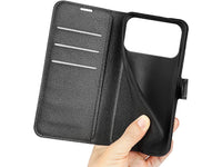 Lederhülle Karten Wallet Ledertasche Etui für Apple iPhone 17 Pro Max in schwarz von Screenguard
