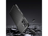 Moderne Design Hülle Cover für das Apple iPhone 17 mit Stripes zum Schutz von Kratzern, Dellen, Display aus TPU Gummi in schwarz von Screenguard