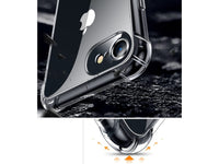 Hoch transparenter TPU Gummi Schutz Handy Hülle Clear Case klar mit verstärkten Schutzecken Bumper für das Apple iPhone 8 Display und Gehäuse in transparent von Screenguard