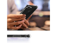 Hoch transparenter TPU Gummi Schutz Handy Hülle Clear Case klar mit verstärkten Schutzecken Bumper für das Apple iPhone 8 Plus Display und Gehäuse in transparent von Screenguard