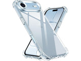 Hoch transparenter TPU Gummi Schutz Handy Hülle Clear Case klar mit verstärkten Schutzecken Bumper für das Apple iPhone Air Display und Gehäuse in transparent von Screenguard