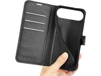 Lederhülle Karten Wallet Ledertasche Etui für Apple iPhone Air in schwarz von Screenguard