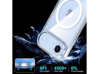 Das Magnetic MagSafe Clear Case von Screenguard schützt Ihr Apple iPhone Air effektiv vor Schäden bei Sturz oder Stoss. Erhöhter Rahmen rund um das Display und Kamera gegen Kratzer und Dellen. Transparenter Schutz mit Magnetring. Zum Wireless Aufladen mit MagSafe kompatiblen Zubehör.