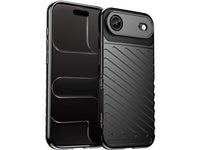 Moderne Design Hülle Cover für das Apple iPhone Air mit Stripes zum Schutz von Kratzern, Dellen, Display aus TPU Gummi in schwarz von Screenguard