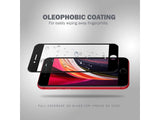 100% Fullscreen Curved Screen Protector Handy Display Schutz Glas für komplette Abdeckung des Apple iPhone SE 2020 Display in schwarz von Screenguard