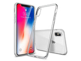 Gummi Hülle für Apple iPhone X aus flexiblem Soft TPU, kristallklar und transparent von Screenguard