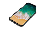 Gummi Hülle für Apple iPhone X aus flexiblem Soft TPU, kristallklar und transparent von Screenguard