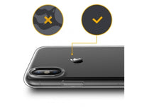 Gummi Hülle für Apple iPhone XR aus flexiblem Soft TPU, kristallklar und transparent von Screenguard