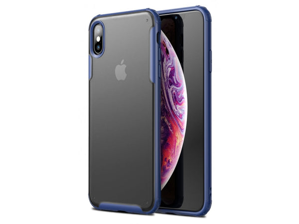 Anti-Impact No-Scratch Case für Apple iPhone XS in blau von Screenguard