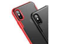 Anti-Impact No-Scratch Case für Apple iPhone XS in rot von Screenguard