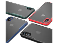 Anti-Impact No-Scratch Case für Apple iPhone XS in rot von Screenguard