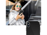 Hoch transparenter TPU Gummi Schutz Handy Hülle Clear Case klar mit verstärkten Schutzecken Bumper für das Apple iPhone XS Max Display und Gehäuse in transparent von Screenguard